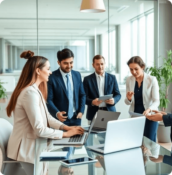 Our expert team collaborating