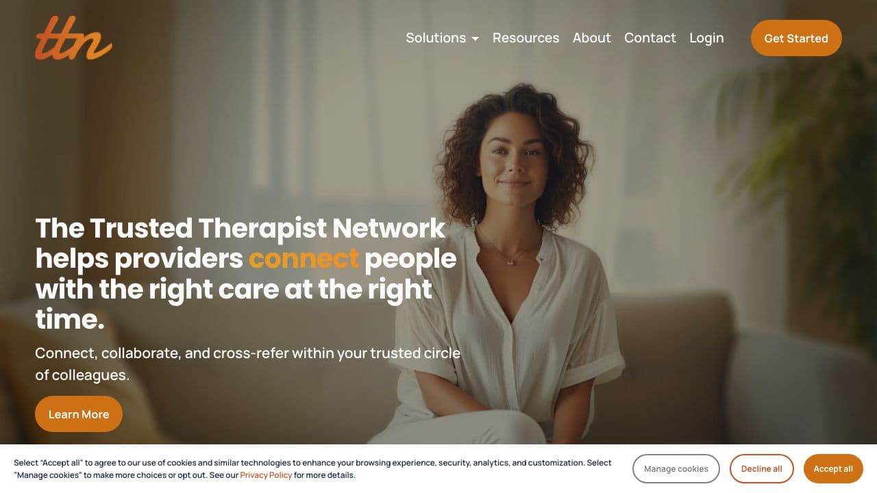 Trusted Therapist Network | Connect, Refer & Grow Your Practice