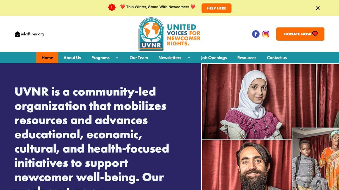 United Voices for Newcomer Rights (UVNR)