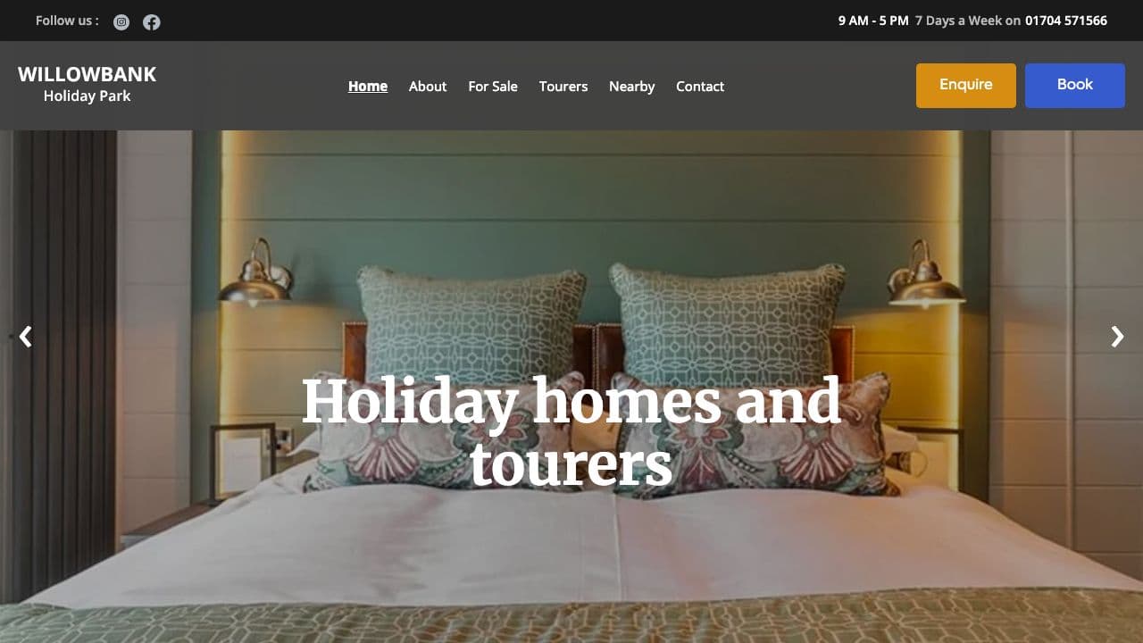 Static Caravans and Tourers | Southport | Willowbank